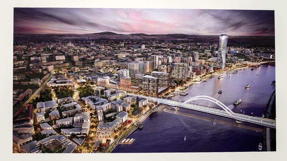 Uklonjen deo Starog savskog mosta