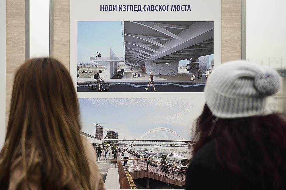 Uklonjen deo Starog savskog mosta