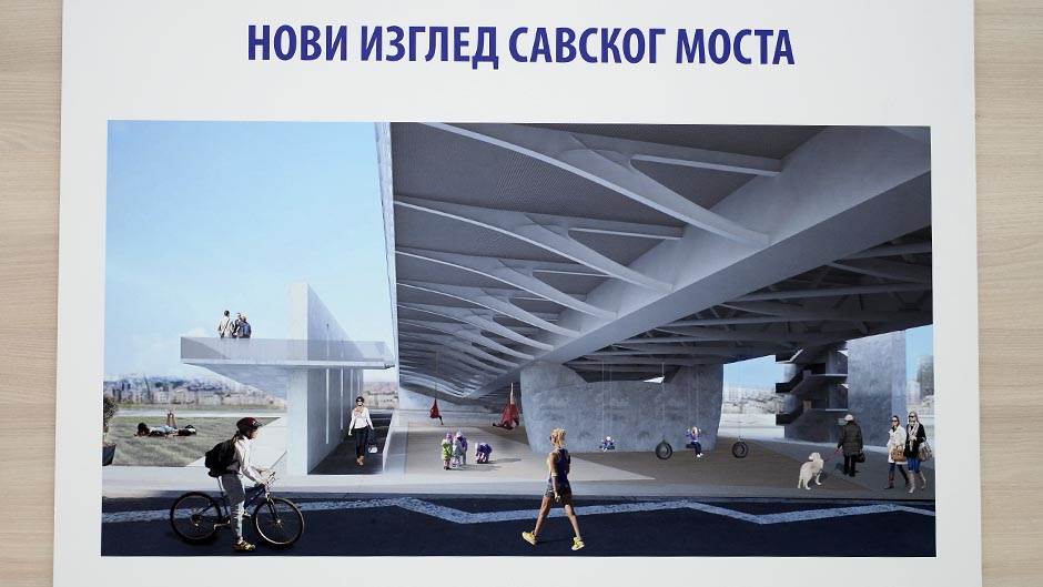 Uklonjen deo Starog savskog mosta