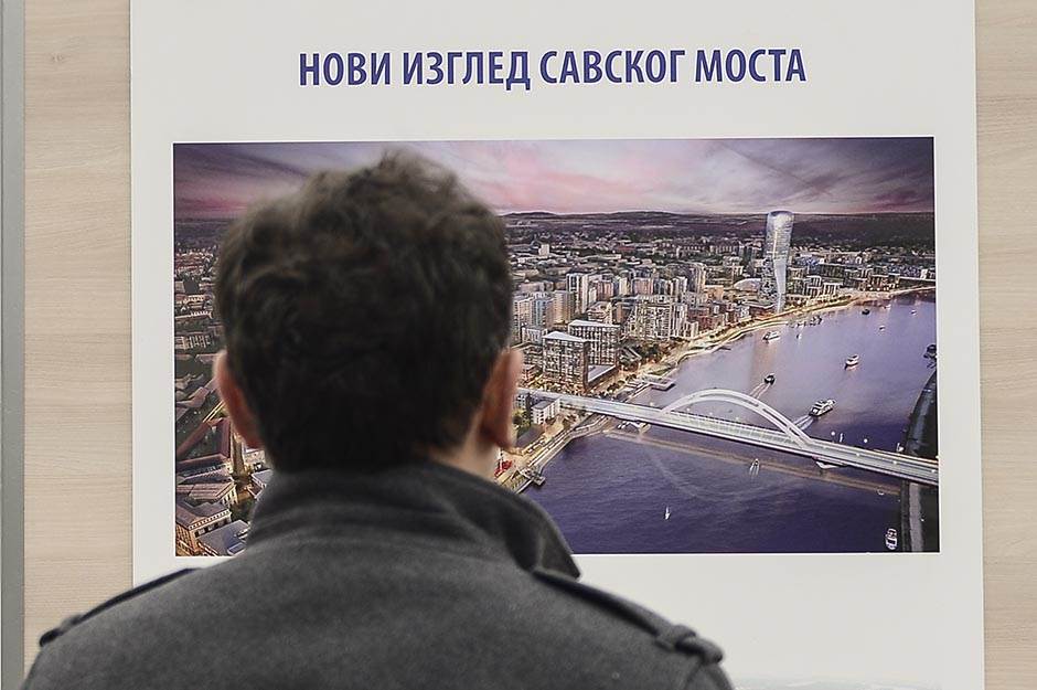 Uklonjen deo Starog savskog mosta