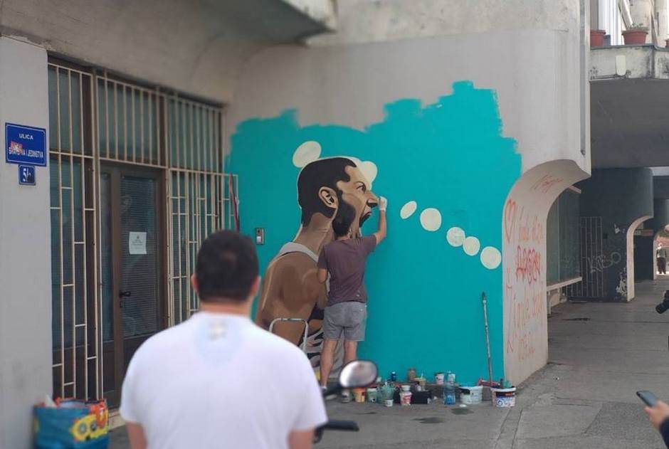 nikola ivanovic unisten mural