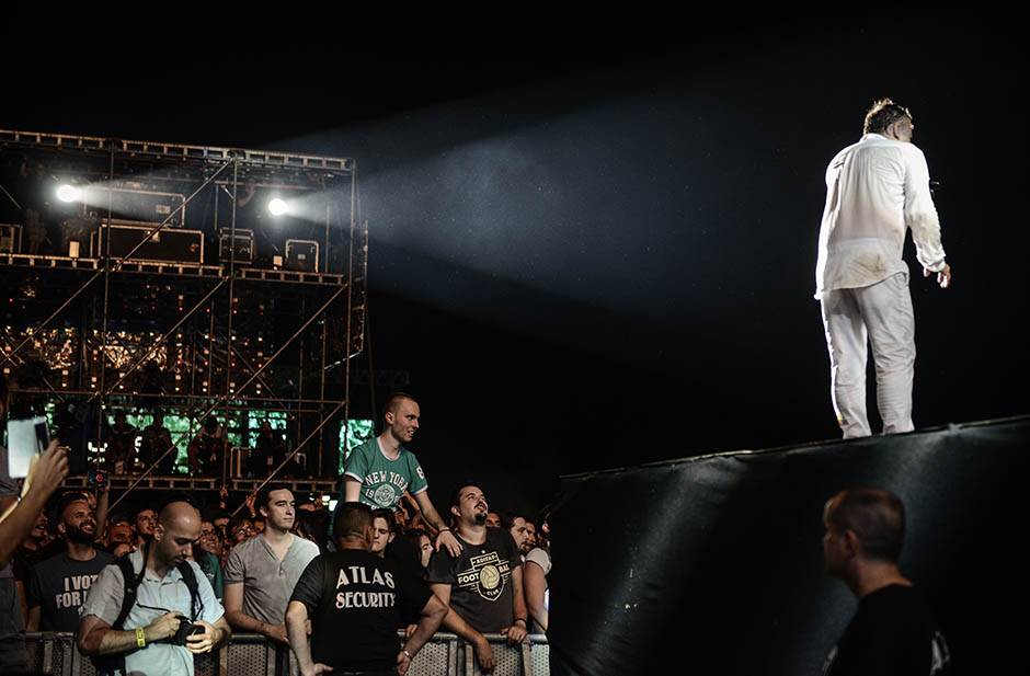 Dino Rađa kninska tvrđava 1995. sa Franjom Tuđmanom