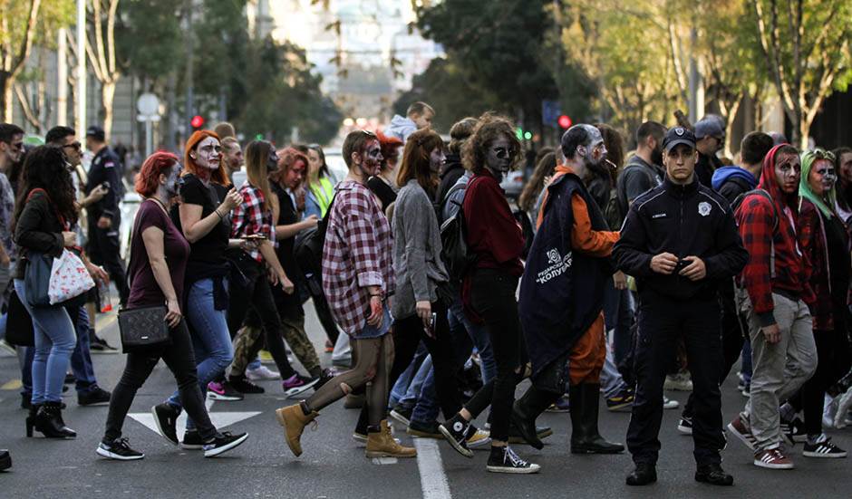 Zombi šetnja 2019 Beograd