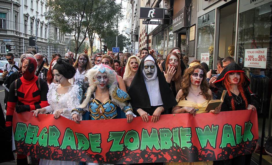 Zombi šetnja 2019 Beograd