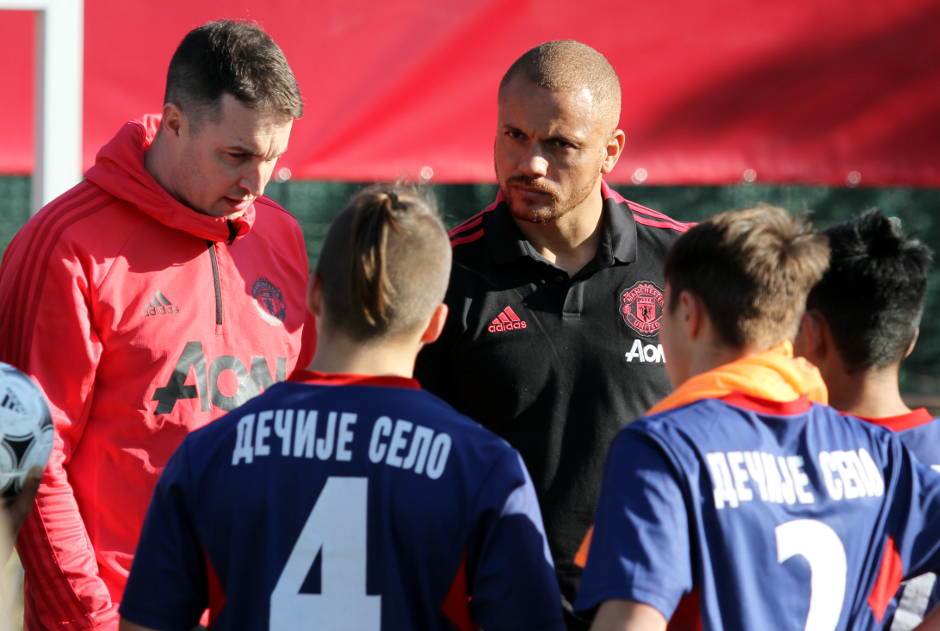 Škola fudbala Mančester junajted u Srbiji dolazi Ves Braun