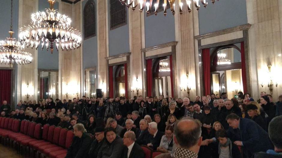 Milutin Mrkonjić sahrana u Aleji zaslužnih građana