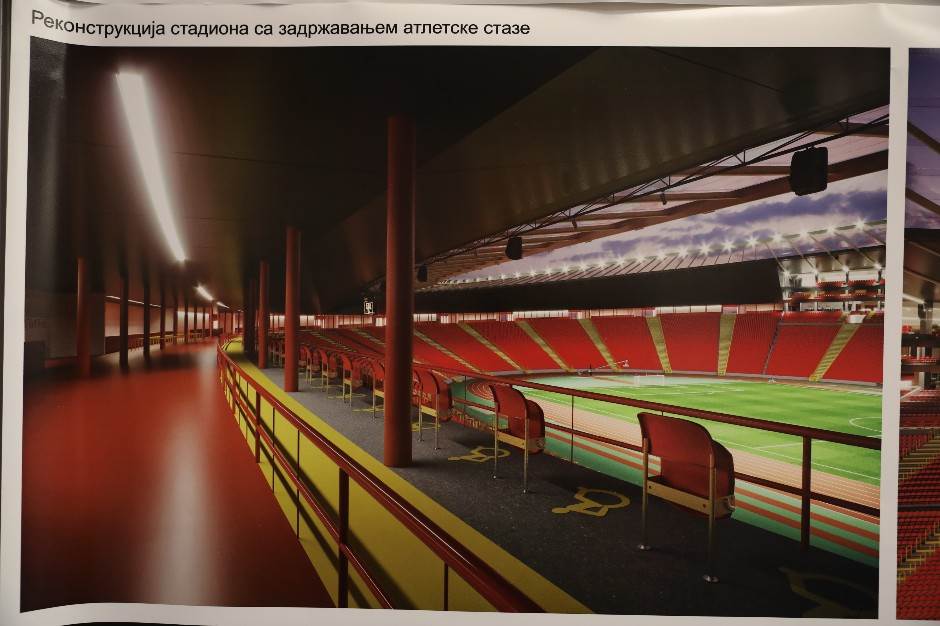 Zvezda rekonstrukcija Marakane od 2023