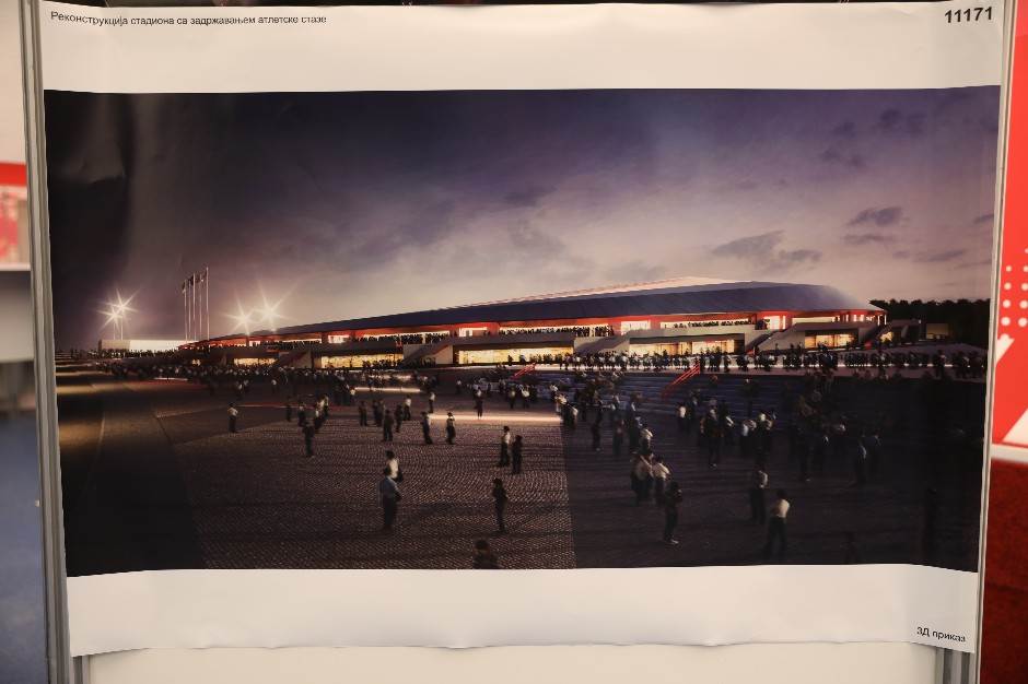 Zvezda rekonstrukcija Marakane od 2023