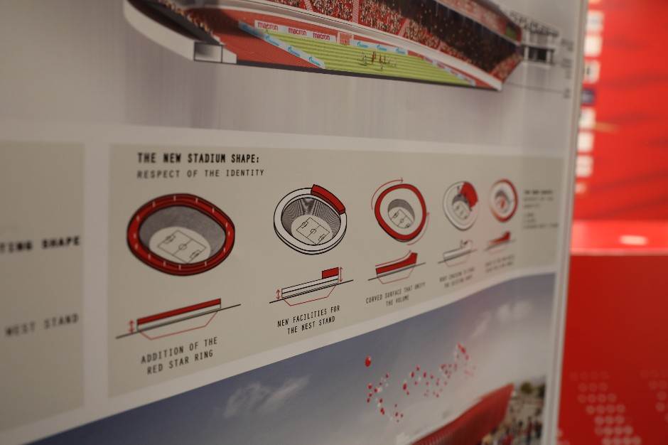 Zvezda rekonstrukcija Marakane od 2023