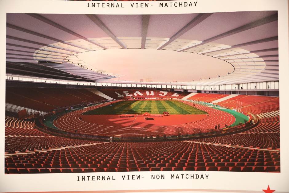 Zvezda rekonstrukcija Marakane od 2023