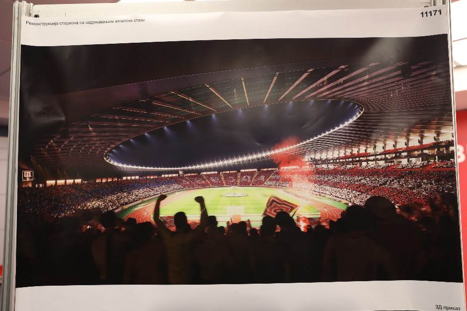 Zvezda rekonstrukcija Marakane od 2023