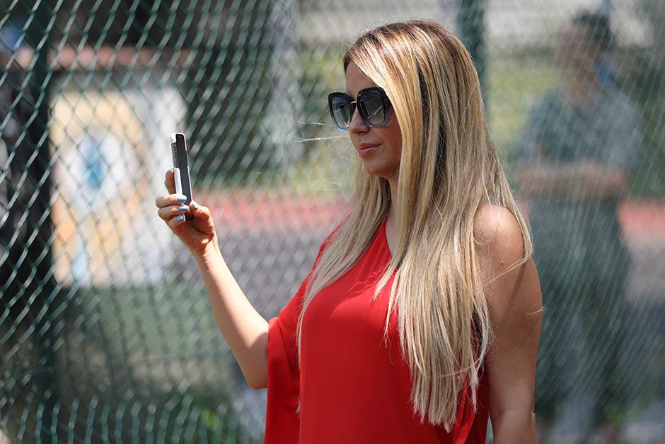 novak djokovic sin stefan trening