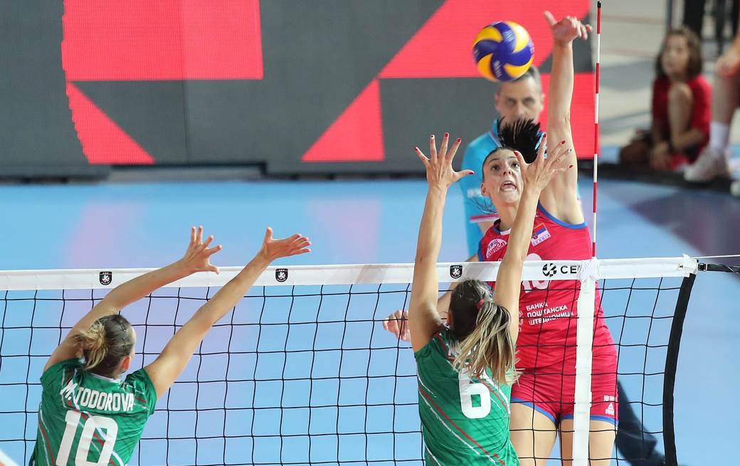 Odbojka Evropsko prvenstvo polufinale Srbija - Italijaa