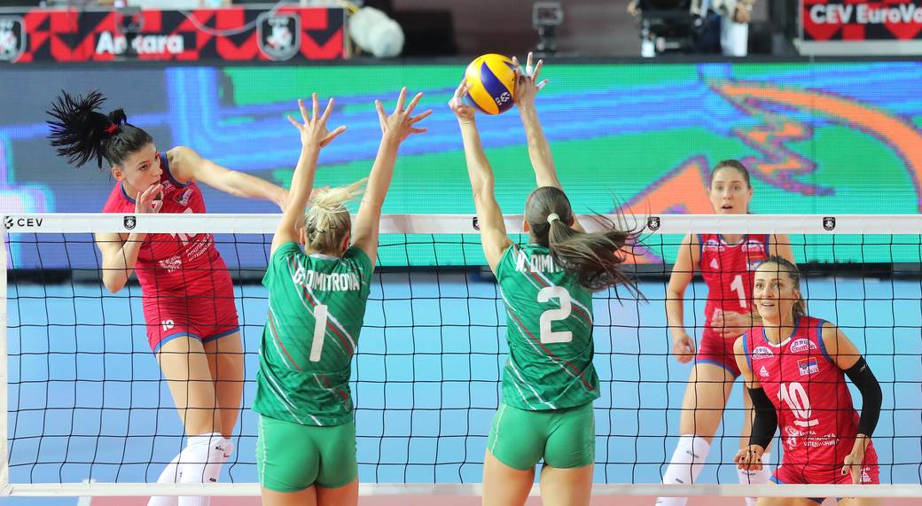 Odbojka Evropsko prvenstvo polufinale Srbija - Italijaa