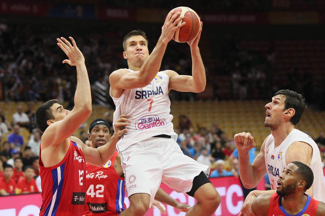 Srbija bolja od Portorika, mundobasket, fotografije