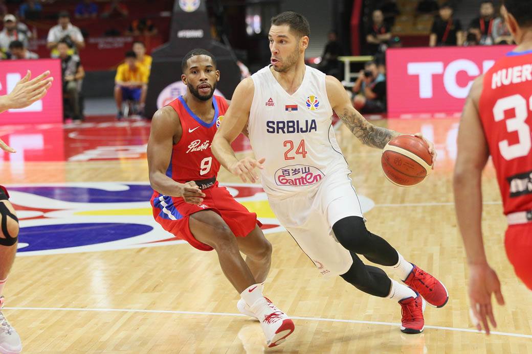 Srbija bolja od Portorika, mundobasket, fotografije