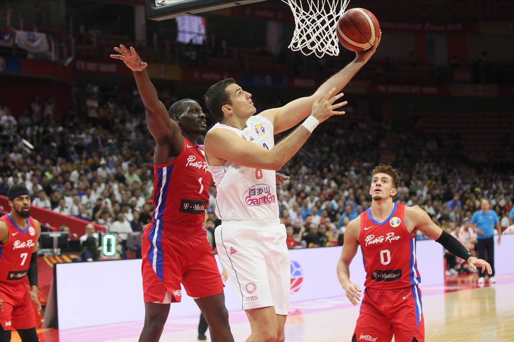 Srbija bolja od Portorika, mundobasket, fotografije