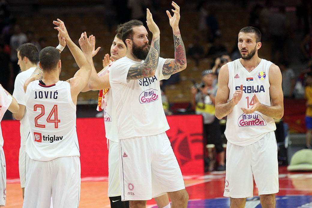 Srbija bolja od Portorika, mundobasket, fotografije