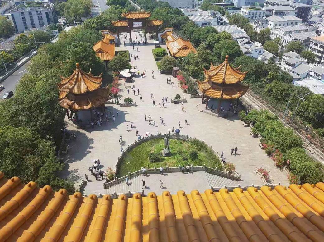 Reportaža Vuhan Mundobasket 2019 šta je Paviljon žutog ždrala u Kini