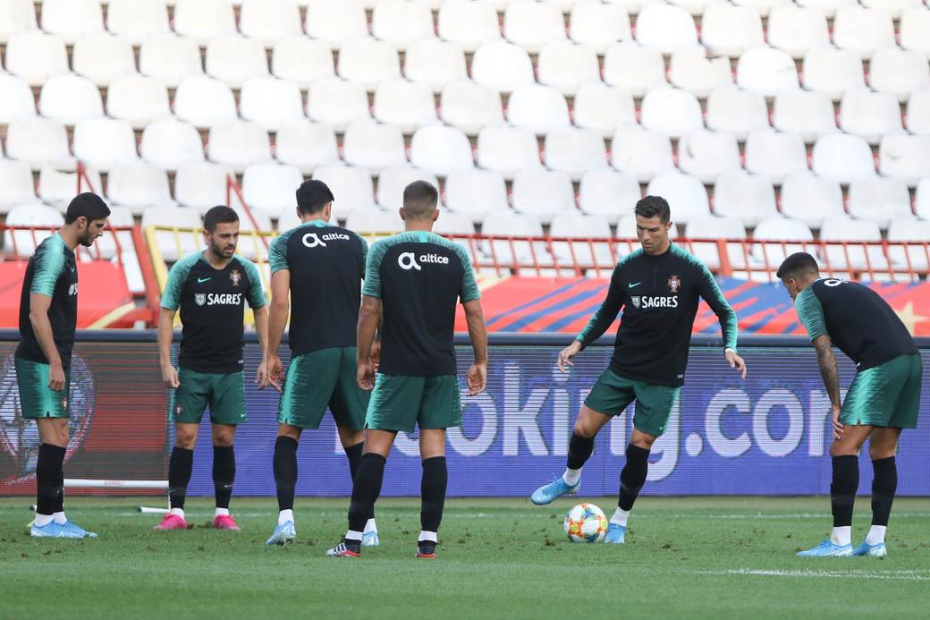 Ronaldo u Beogradu Marakana Srbija Portugal kvalifikacije