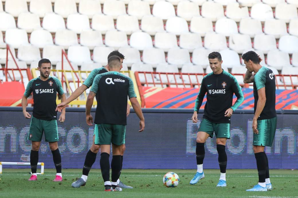 Ronaldo u Beogradu Marakana Srbija Portugal kvalifikacije