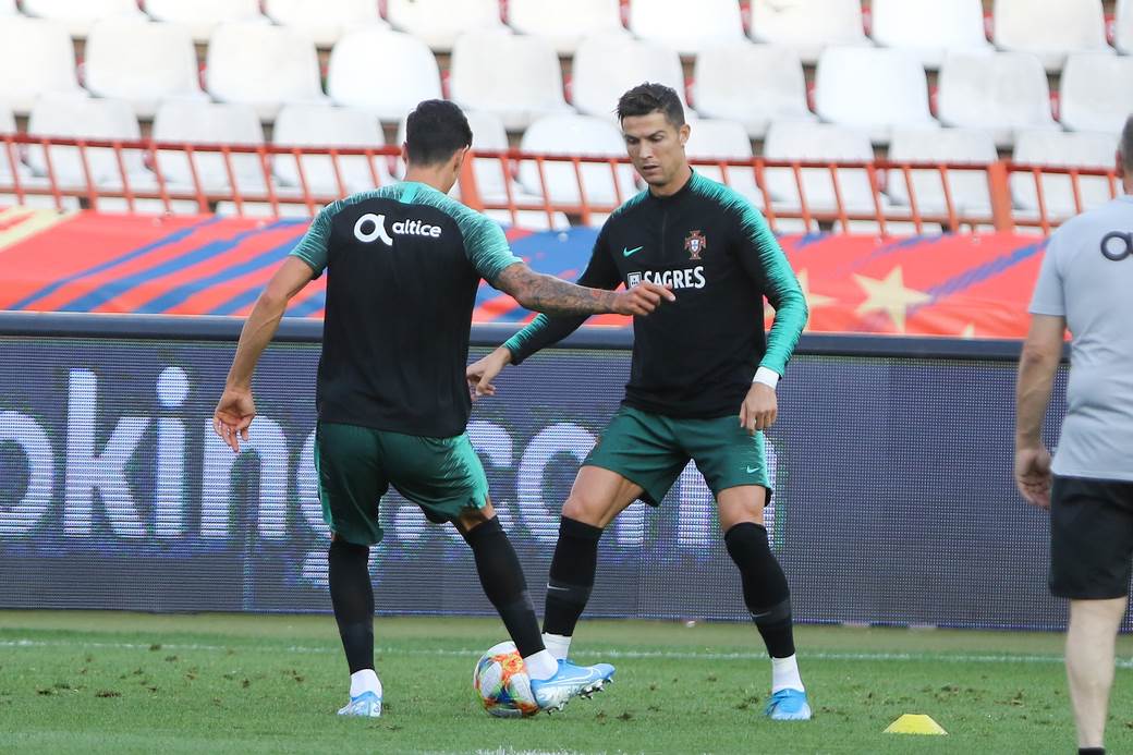 Ronaldo u Beogradu Marakana Srbija Portugal kvalifikacije