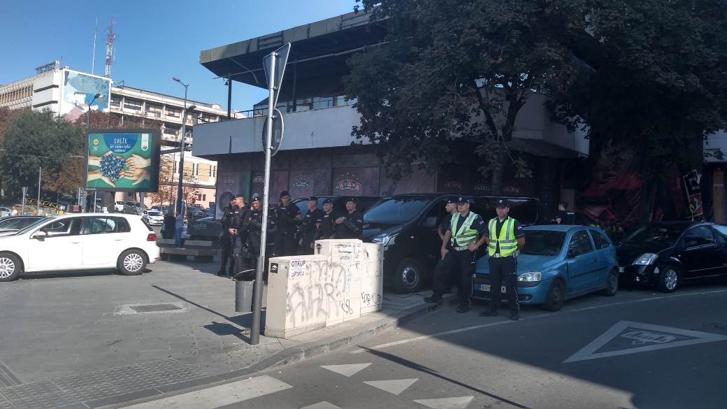 Parada ponosa - kontraparada - blokada centra Beograda