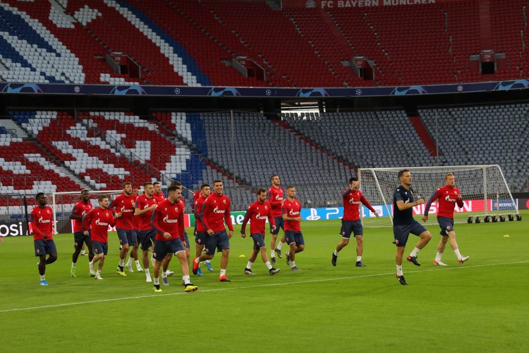 Bajern - Crvena zvezda očekivan sastav Zvezde UŽIVO prenos na Arena Sport livestream