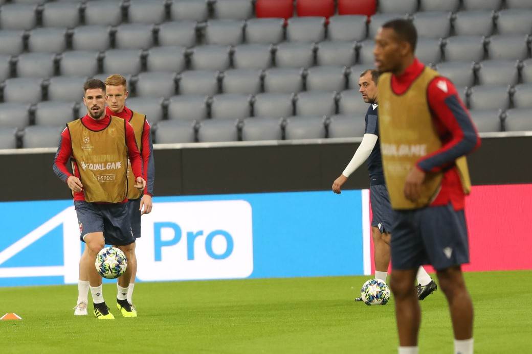 Bajern - Crvena zvezda očekivan sastav Zvezde UŽIVO prenos na Arena Sport livestream
