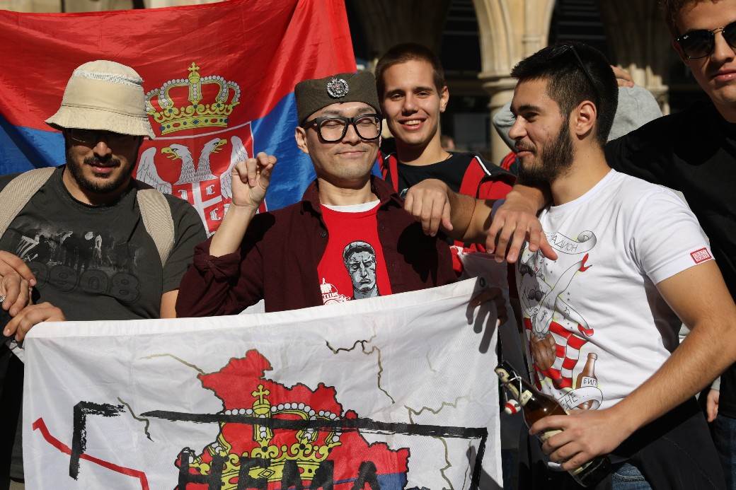 Crvena zvezda - Bajern Minhen Liga šampiona navijači