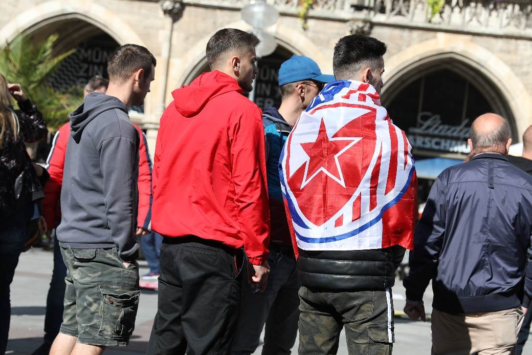 Crvena zvezda - Bajern Minhen Liga šampiona navijači