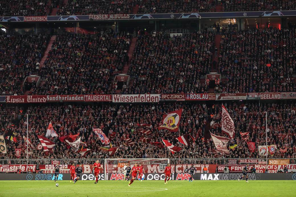 Bajern Minhen - Crvena zvezda 3-0, FOTOGRAFIJE sa utakmice