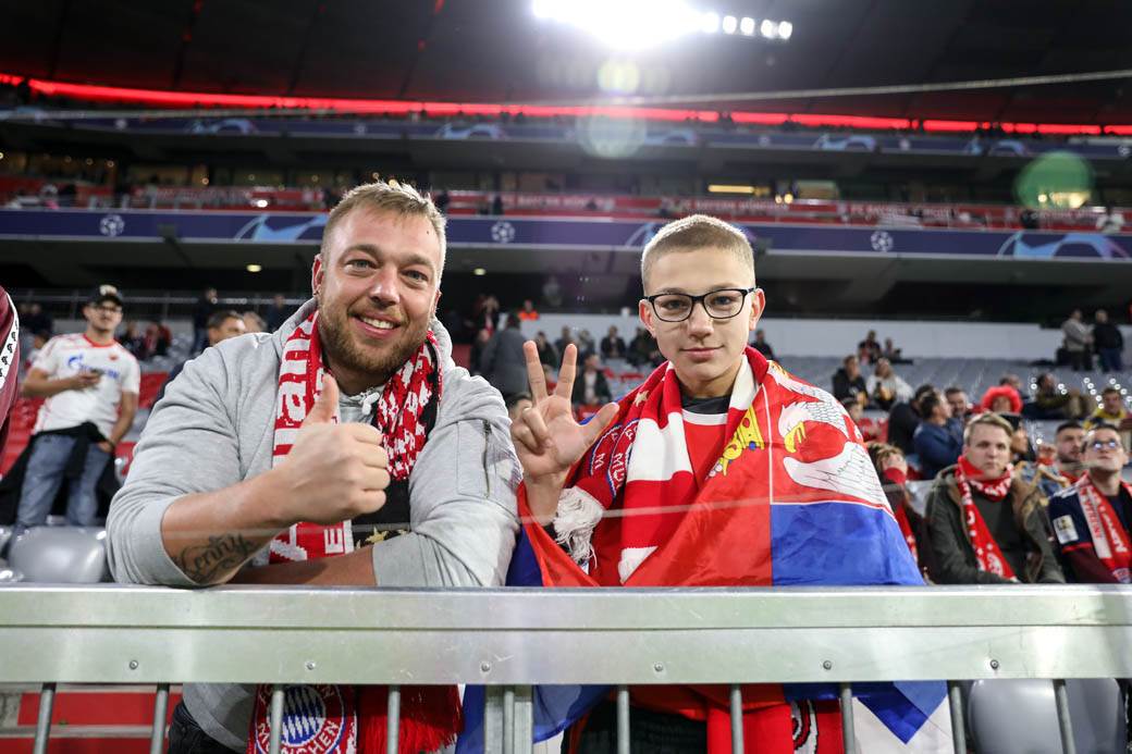Bajern Minhen - Crvena zvezda 3-0, FOTOGRAFIJE sa utakmice