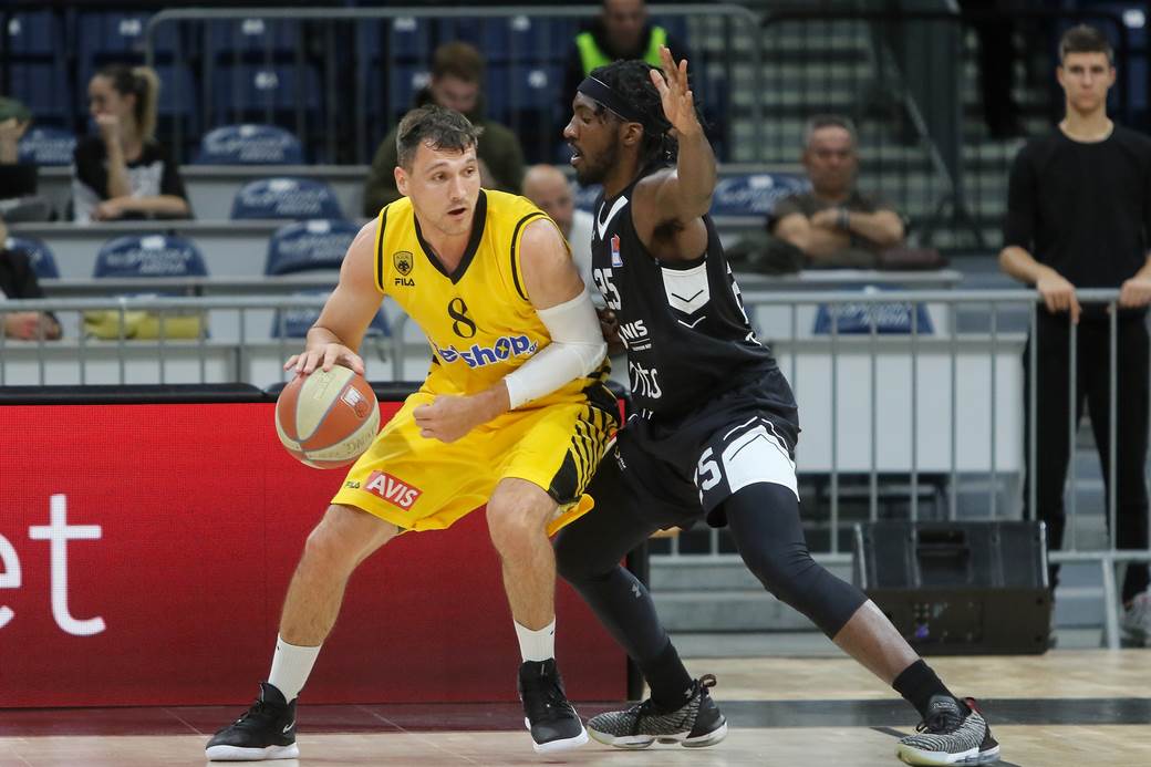 KK Partizan - AEK prijateljska utakmica Štark arena