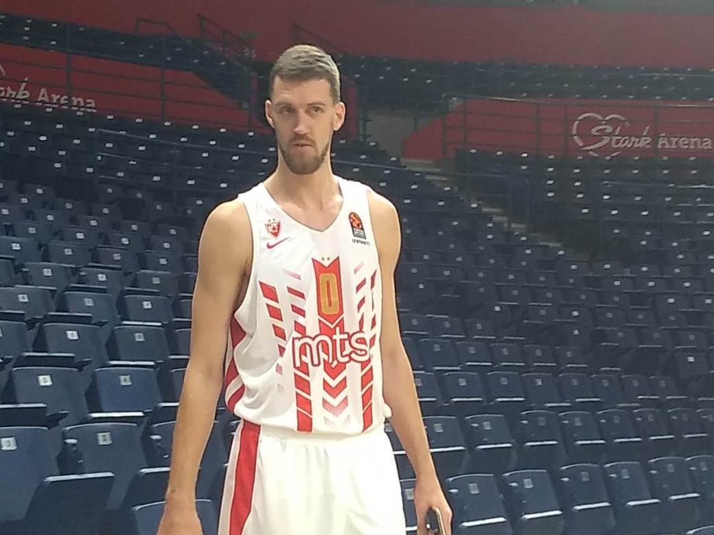 Milan Tomić prva konferencija za novinare u sezoni, najava u Beogradskoj areni, Media day Evrolige