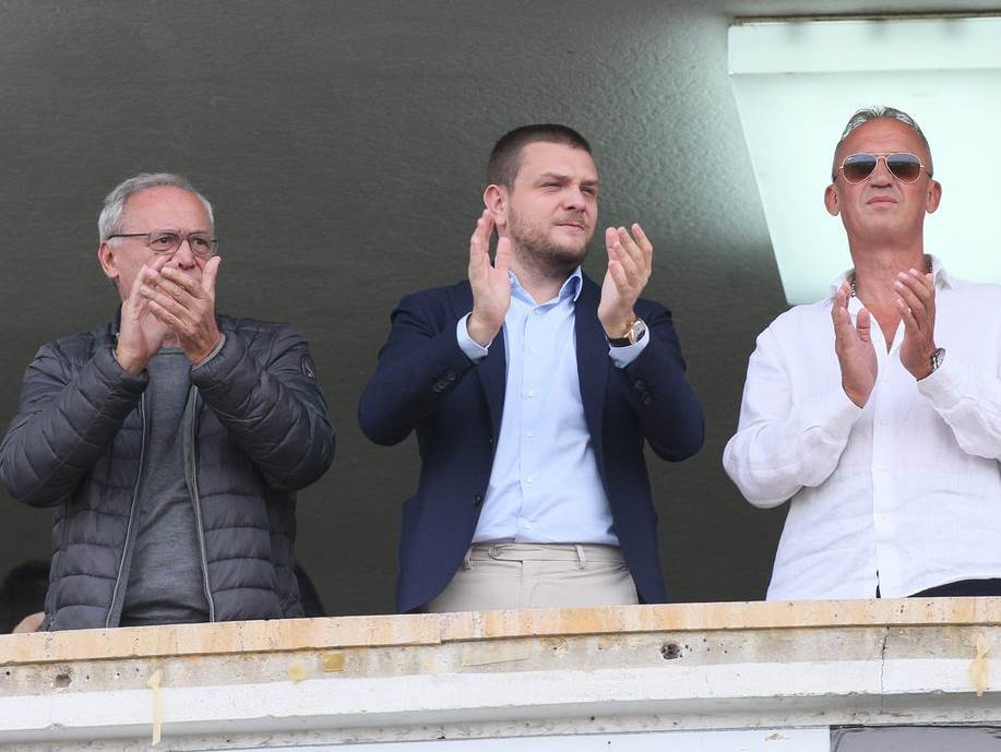 Milorad Vučelić i Zvezdan Terzić, pozdrav pre 161. večitog derbija u Humskoj