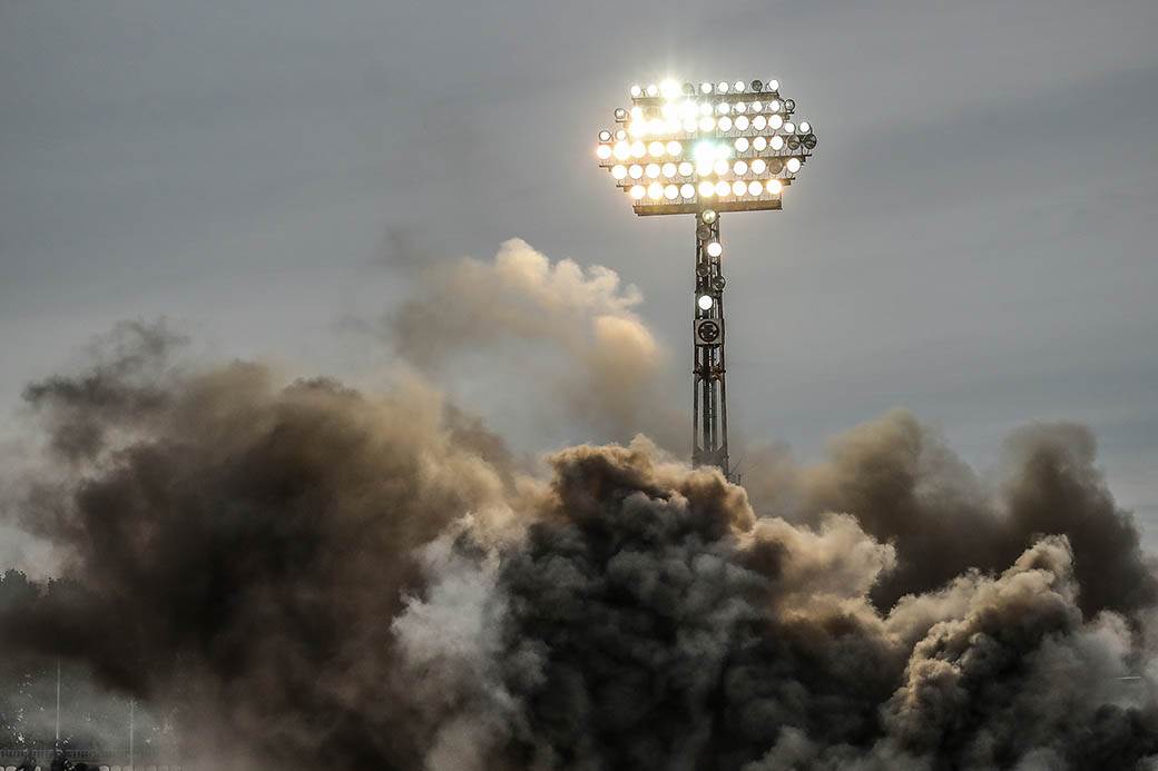 Tuča navijača Partizana i Zvezde pre derbija, na pumpi kod Vrčina, policija uhapsila devet osoba