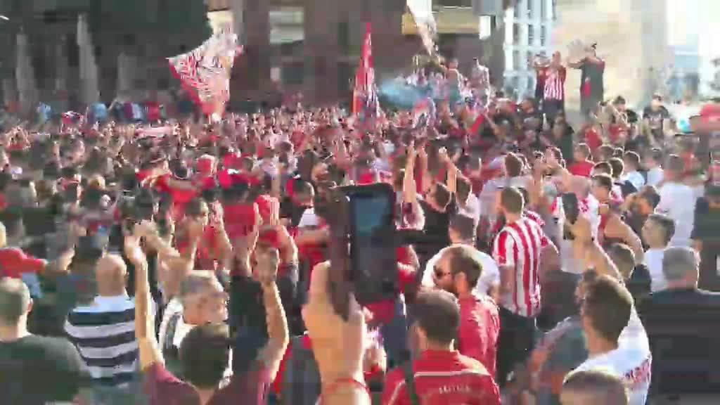 Delije Gate 7 Zvezda Olimpijakos Atina Liga šampiona 2019 sportske vesti