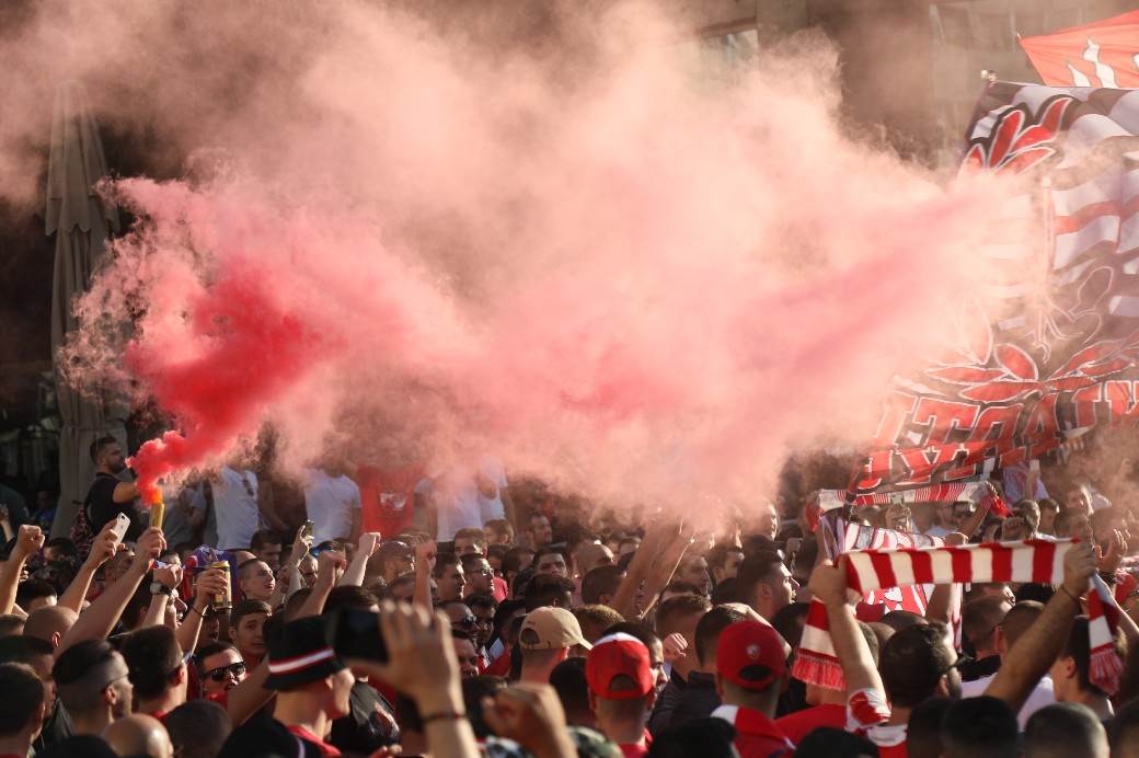 Delije Gate 7 Zvezda Olimpijakos Atina Liga šampiona 2019 sportske vesti