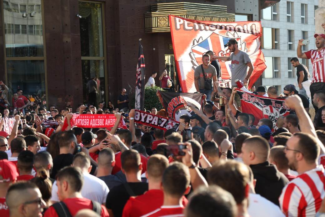 Delije Gate 7 Zvezda Olimpijakos Atina Liga šampiona 2019 sportske vesti