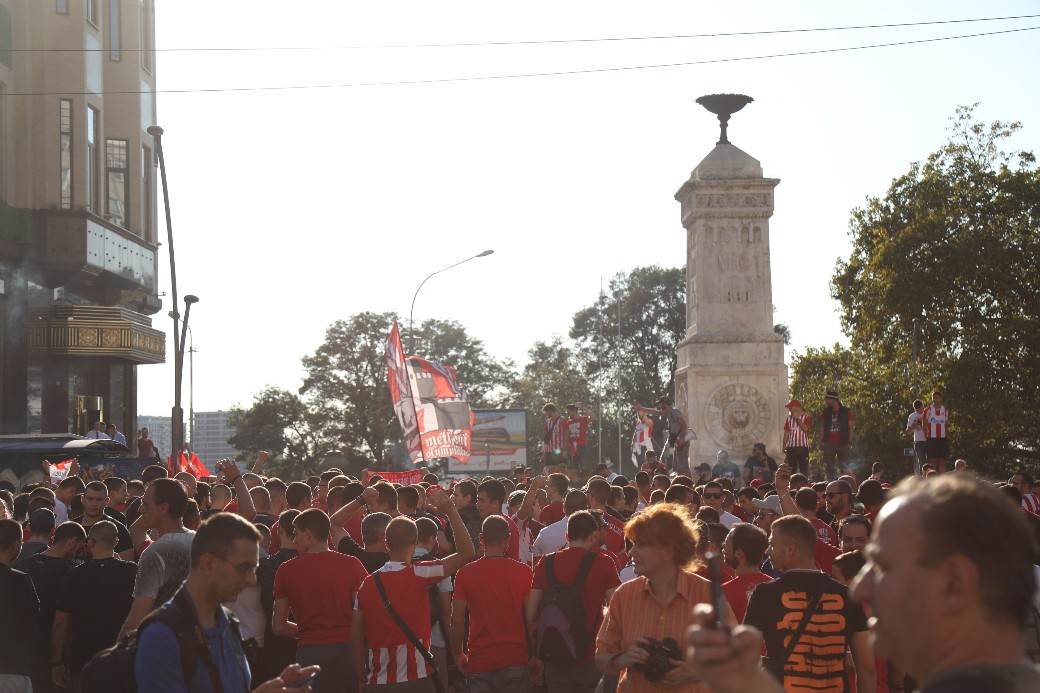 Delije Gate 7 Zvezda Olimpijakos Atina Liga šampiona 2019 sportske vesti