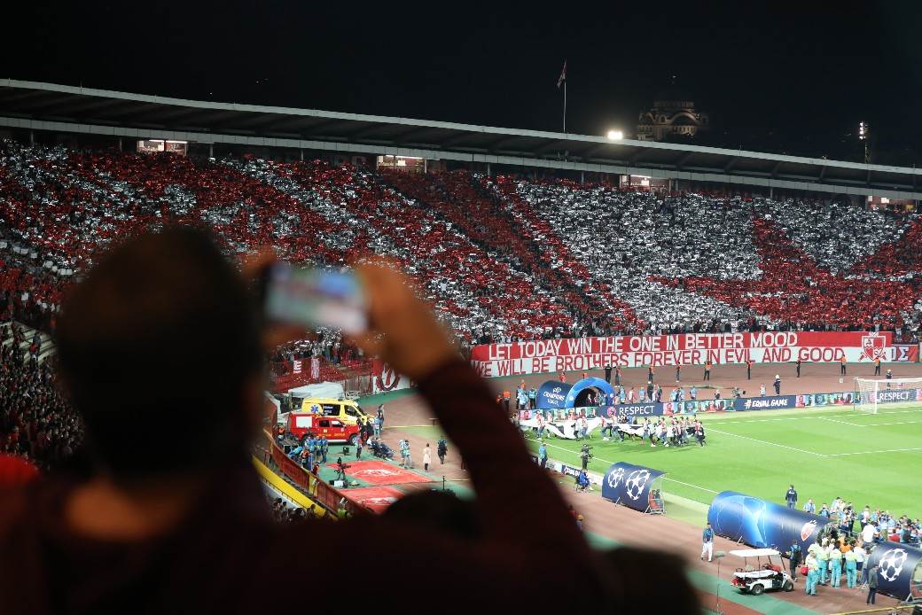 Delije Gate 7 Zvezda Olimpijakos Atina Liga šampiona 2019 sportske vesti