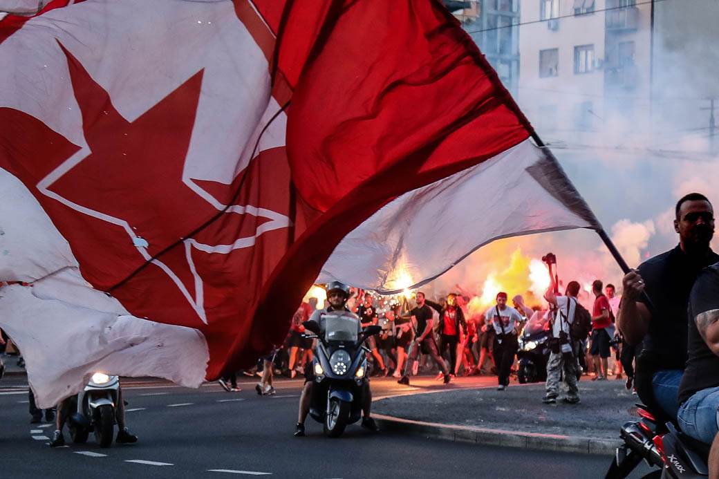 Delije Gate 7 Zvezda Olimpijakos Atina Liga šampiona 2019 sportske vesti