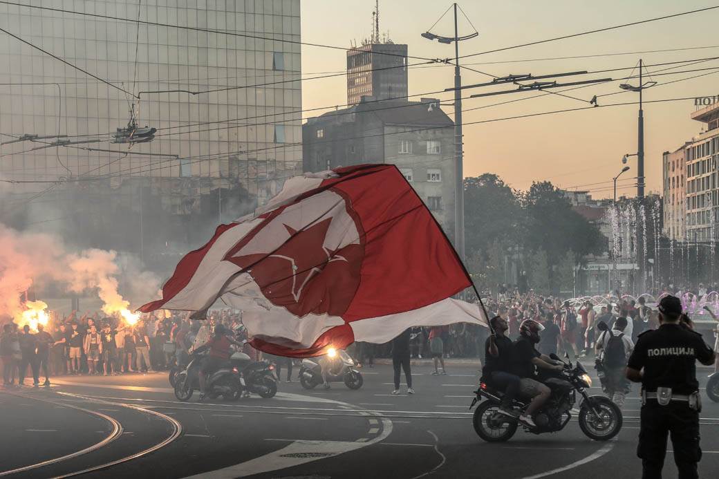 Delije Gate 7 Zvezda Olimpijakos Atina Liga šampiona 2019 sportske vesti