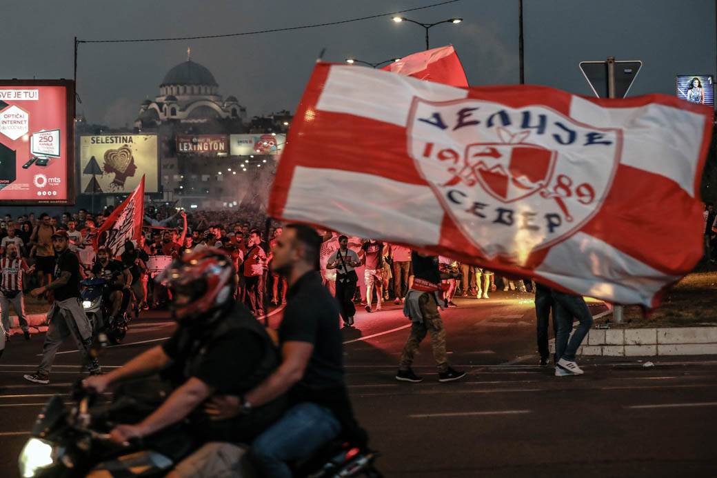 Delije Gate 7 Zvezda Olimpijakos Atina Liga šampiona 2019 sportske vesti