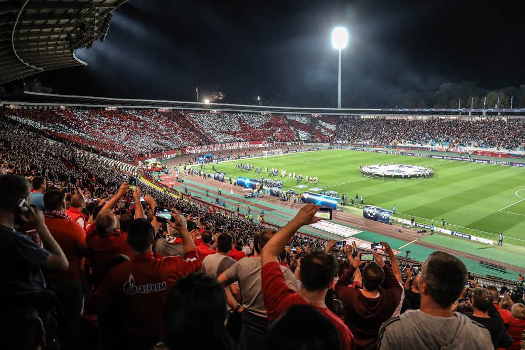 Delije Gate 7 Zvezda Olimpijakos Atina Liga šampiona 2019 sportske vesti