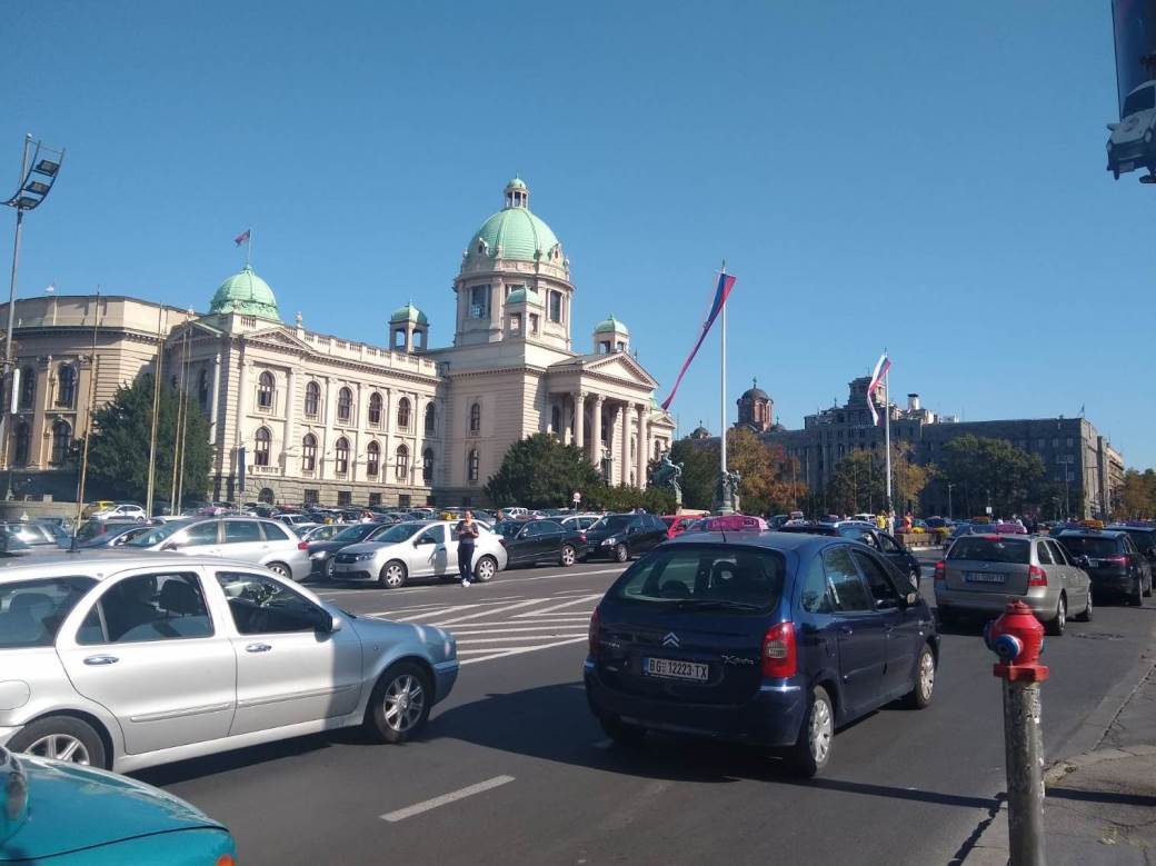 Protest taksista - i danas od 13 do 15 sati