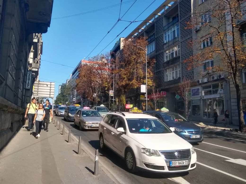 Protest taksista - i danas od 13 do 15 sati