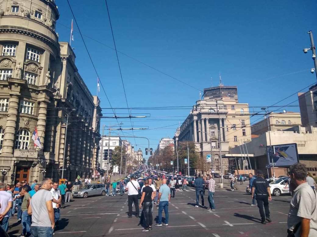 Protest taksista - i danas od 13 do 15 sati