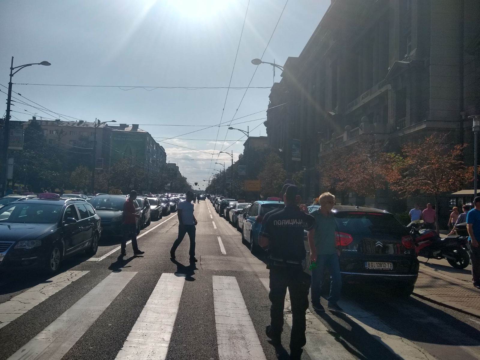Protest taksista - i danas od 13 do 15 sati